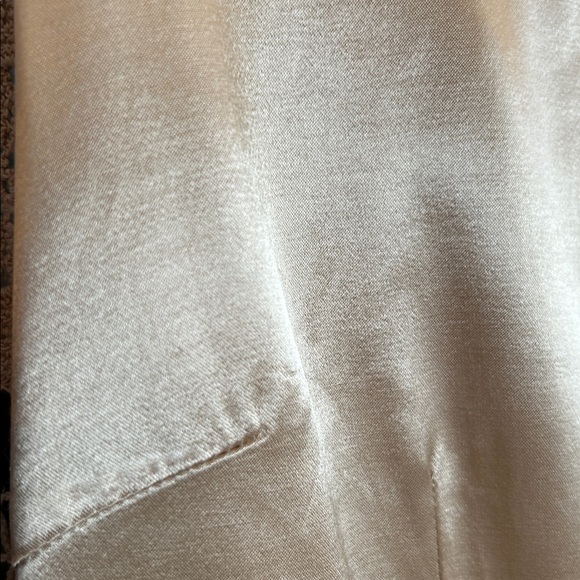 #56 Vintage Two-Piece Dress With Metallic Jacket In Gold Size 910 - Picture 6 of 8